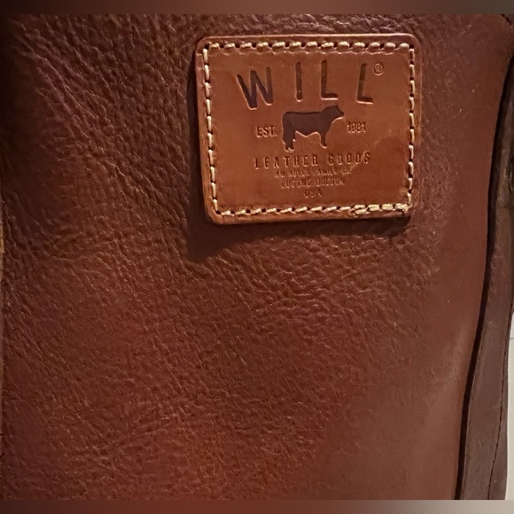 Will Leather Goods Signature Leather Everyday Tote - Cognac - Picture 2 of 11